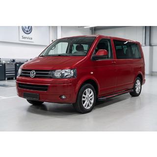 Side Steps Maya Red (2 pcs, Aluminum) Volkswagen T5 2010-2015 photo 1