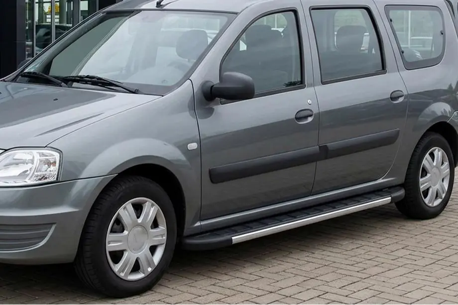 Lada Largus 2012- Side Steps Duru (2 pcs, Aluminum) Image