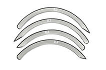 Lada Largus 2012- Fender flares (4 pcs, black) photo 4