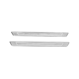 Carmos Door Sill Protectors (2 pcs, Stainless Steel)