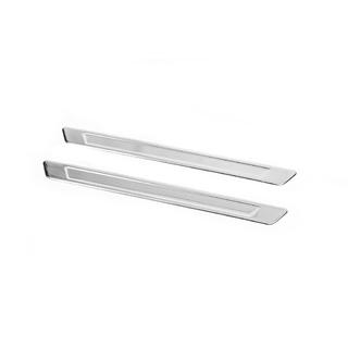 Carmos Door Sill Protectors (2 pcs, Stainless Steel) Opel Grandland X 2017- photo 2