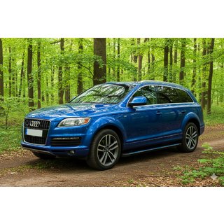Side Steps Maya Blue (2 pcs, Aluminum) Audi Q7 2005-2015 photo 1