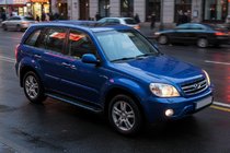 Chery Tiggo 1 2005-2016 Side Steps Maya Blue (2 pcs, Aluminum) photo 1
