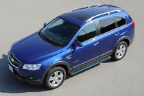 Chevrolet Captiva 2006-2019 Side Steps Maya Blue (2 pcs, Aluminum) 2006-2015 photo 1