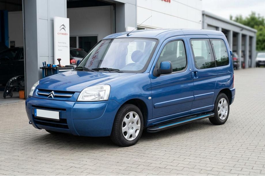 Citroen Berlingo 1996-2008 Side Steps Maya Blue (2 pcs, Aluminum) Photo 1