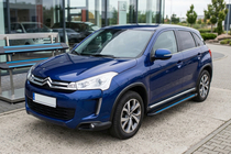 Citroen C-4 Aircross 2012-2017 Side Steps Maya Blue (2 pcs, Aluminum) photo 1