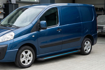 Citroen Jumpy 2007–2017 Side Steps Maya Blue (2 pcs, Aluminum) photo 1