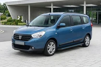 Dacia Lodgy 2012-2022 Side Steps Maya Blue (2 pcs, Aluminum) photo 1