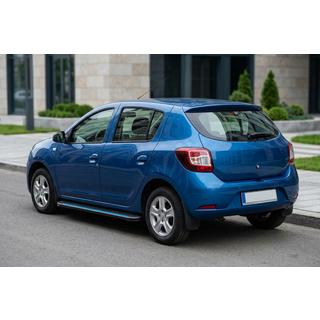 Side Steps Maya Blue (2 pcs, Aluminum) Dacia Sandero 2013-2020 photo 1