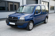 Fiat Doblo I 2001-2005 Side Steps Maya Blue (2 pcs, Aluminum) photo 1