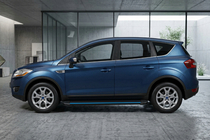 Ford Kuga 2008-2013 Side Steps Maya Blue (2 pcs, Aluminum) photo 1