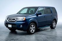 Honda Pilot 2008-2015 Side Steps Maya Blue (2 pcs, Aluminum) photo 1