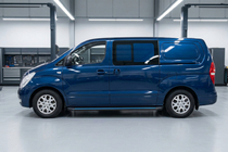 Hyundai H300, H1, Starex 2008-2020 Side Steps Maya Blue (2 pcs, Aluminum) photo 1