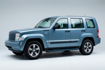 Jeep Cherokee/Liberty 2007-2013 Side Steps Maya Blue (2 pcs, Aluminum) photo 1