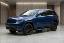 Jeep Grand Cherokee WK2 2010-2021 Side Steps Maya Blue (2 pcs, Aluminum) photo 1