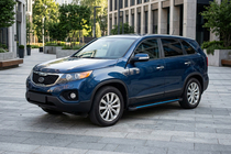Kia Sorento II XM 2009-2014 Side Steps Maya Blue (2 pcs, Aluminum) 2013-2016 photo 1