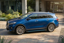 Kia Sorento III UM 2014-2020 Side Steps Maya Blue (2 pcs, Aluminum) photo 1