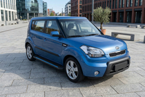 Kia Soul I 2008-2013 Side Steps Maya Blue (2 pcs, Aluminum) photo 1