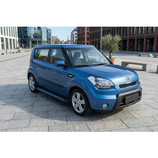 Side Steps Maya Blue (2 pcs, Aluminum) Kia Soul I 2008-2013 photo 1