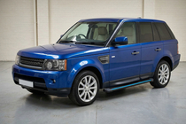 Range Rover Sport 2005-2013 Side Steps Maya Blue (2 pcs, Aluminum) photo 1