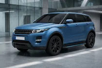 Range Rover Evoque 2012-2018 Side Steps Maya Blue (2 pcs, Aluminum) photo 1