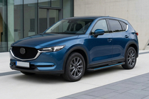 Mazda CX-5 2017–2025 Side Steps Maya Blue (2 pcs, Aluminum) photo 1