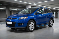 Mazda CX-7 2006-2012 Side Steps Maya Blue (2 pcs, Aluminum) photo 1