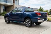 Mazda BT-50 2012- Side Steps Maya Blue (2 pcs, Aluminum) photo 1