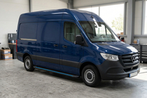 Mercedes Sprinter W907/W910 2018- Side Steps Maya Blue (2 pcs, Aluminum) photo 1