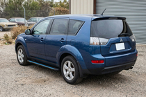 Mitsubishi Outlander 2006-2012 Side Steps Maya Blue (2 pcs, Aluminum) photo 1