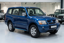 Mitsubishi Pajero Wagon III 1999-2006 Side Steps Maya Blue (2 pcs, Aluminum) photo 1