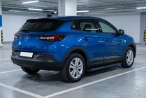 Opel Grandland X 2017- Side Steps Maya Blue (2 pcs, Aluminum) photo 1