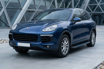 Porsche Cayenne 2010-2017 Side Steps Maya Blue (2 pcs, Aluminum) photo 1