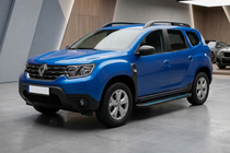 Renault Duster 2018-2024 Side Steps Maya Blue (2 pcs, Aluminum) photo 1