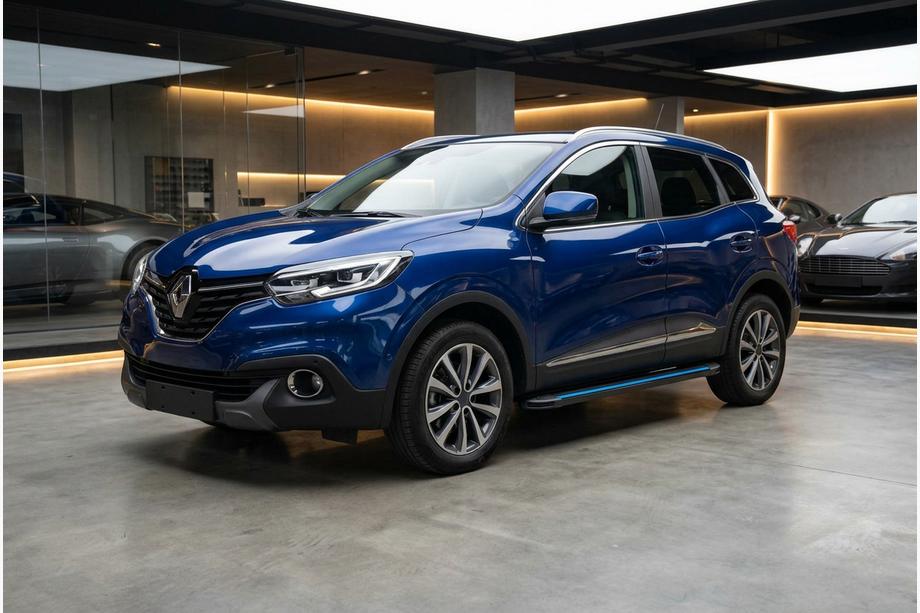 Renault Kadjar 2015-2022 Side Steps Maya Blue (2 pcs, Aluminum) Image