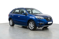 Renault Koleos 2008-2016 Side Steps Maya Blue (2 pcs, Aluminum) photo 1