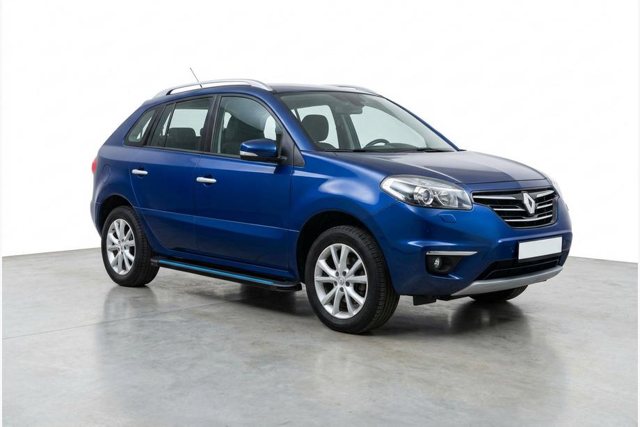 Renault Koleos 2008-2016 Side Steps Maya Blue (2 pcs, Aluminum) Image