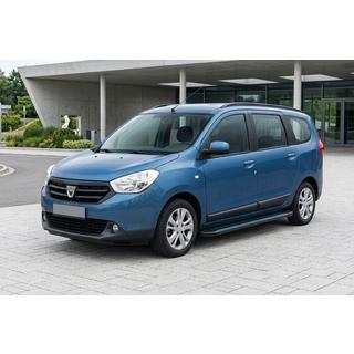 Side Steps Maya Blue (2 pcs, Aluminum) Renault Lodgy 2013-2022 photo 1