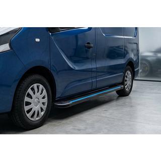 Side Steps Maya Blue-Black (2 pcs, Aluminum) photo 1