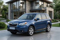 Subaru Forester 2013-2018 Side Steps Maya Blue (2 pcs, Aluminum) photo 1