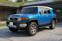 Toyota FJ Cruiser 2006-2022 Side Steps Maya Blue (2 pcs, Aluminum) photo 1