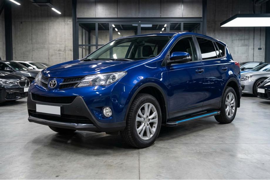 Toyota Rav 4 2013-2018 Side Steps Maya Blue (2 pcs, Aluminum) Image