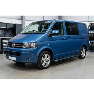 Side Steps Maya Blue (2 pcs, Aluminum) Volkswagen T5 2010-2015 photo 1