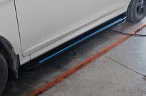 Volvo XC60 2009-2017 Side Steps Maya Blue (2 pcs, Aluminum) photo 1