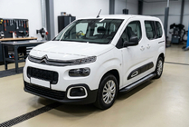 Citroen Berlingo/Multispace 2018- Side Steps New Vision Black (2 pcs, Aluminum) photo 1