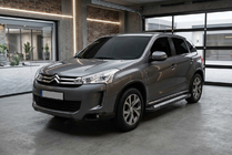 Citroen C-4 Aircross 2012-2017 Side Steps New Vision Black (2 pcs, Aluminum) photo 1