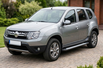 Dacia Duster 2008-2018 Side Steps New Vision Black (2 pcs, Aluminum) photo 1