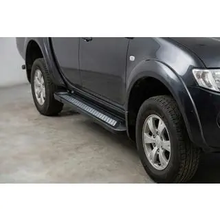 Side Steps New Vision Black (2 pcs, Aluminum) Fiat Fullback 2016- photo 1