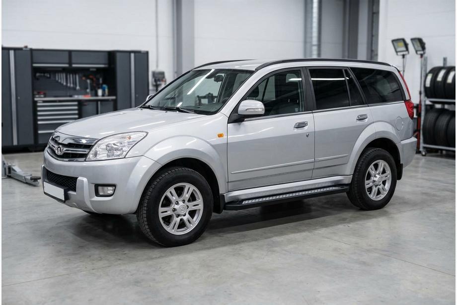 GreatWall Haval/Hover H3 2005-2013 Side Steps New Vision Black (2 pcs, Aluminum) Image