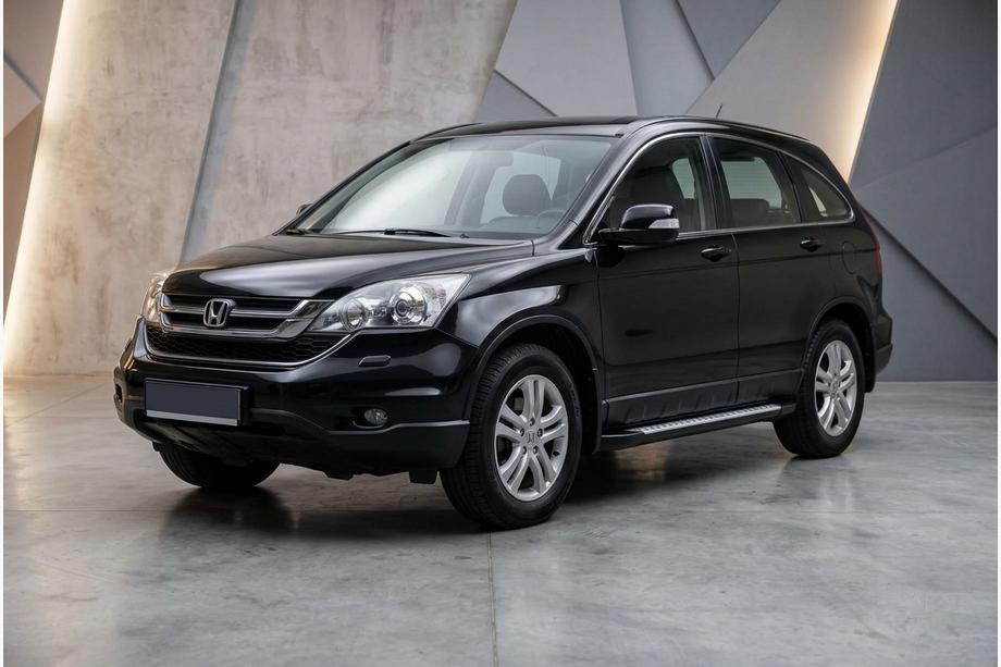 Honda CRV 2007-2011 Side Steps New Vision Black (2 pcs, Aluminum) Image